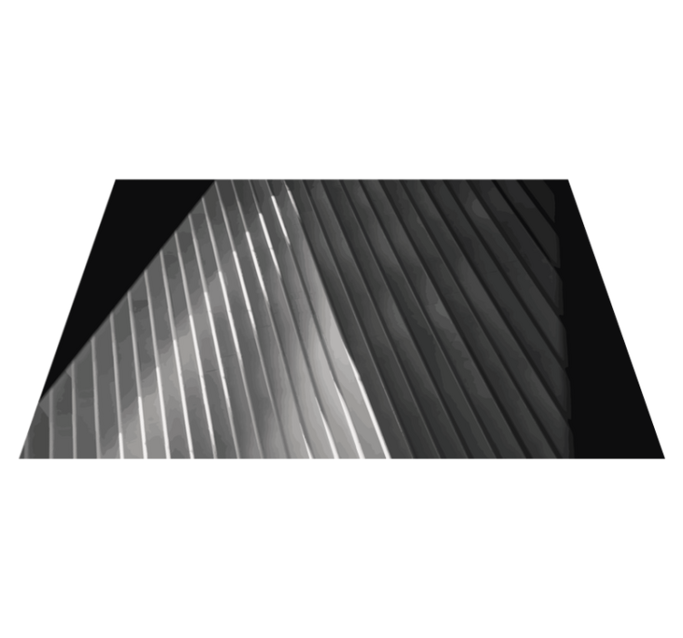 木効果 ビニールマット スタイリッシュストライプ表面 - TENSTICKERS