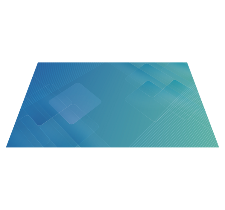 現代のビニールマット 抽象幾何学的層 - TENSTICKERS