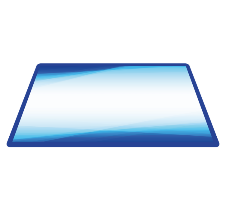 ミニマリスト ビニールマット クールグラデーションブレンド - TENSTICKERS