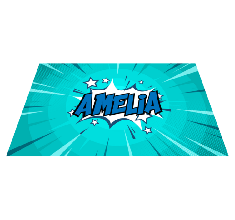 十代の若者たち ビニルマット コミックスタイル名 - TENSTICKERS