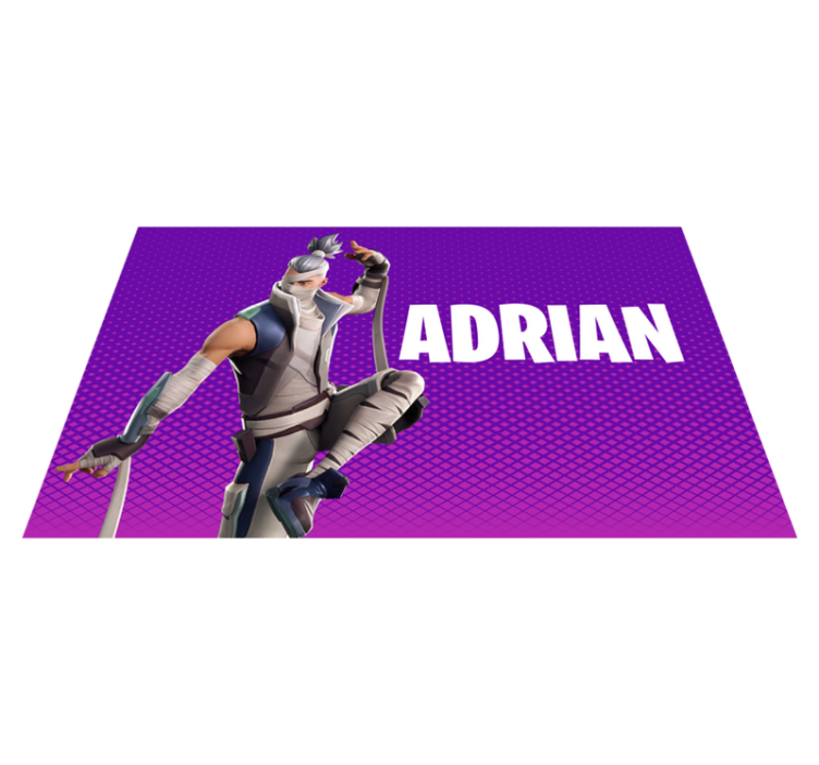 十代の若者たち ビニルマット 個性的なゲームキャラクター - TENSTICKERS