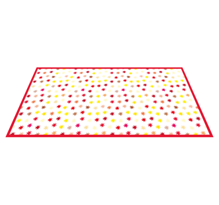 壁画 モアチルドレン 鮮やかな星のモチーフ - TENSTICKERS