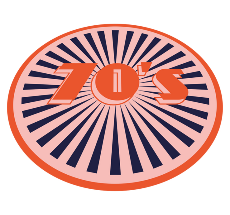 ビンテージ ビニールマット レトロ70年代の魅力 - TENSTICKERS