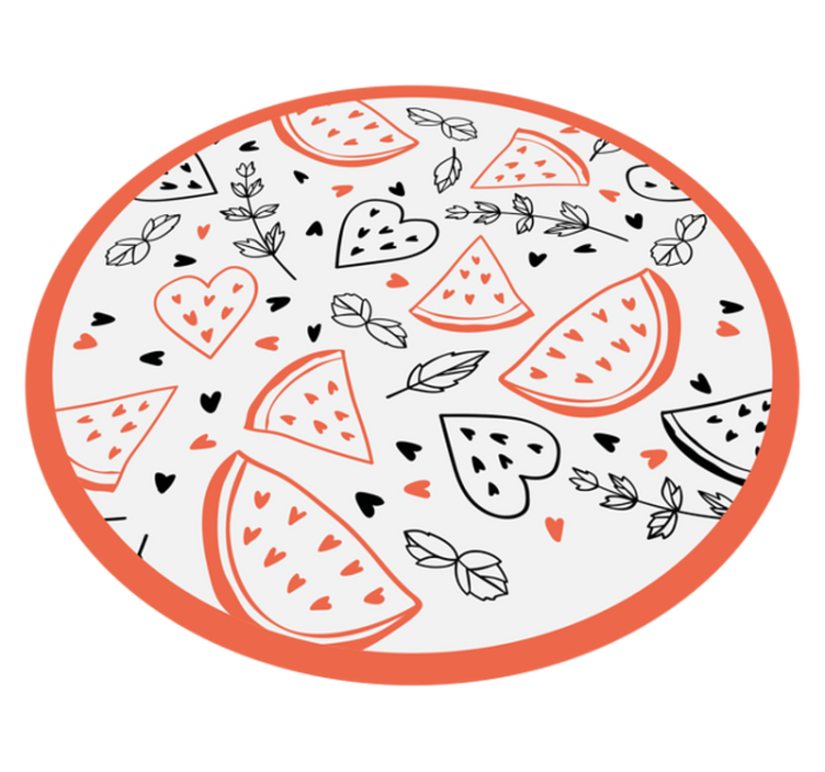 壁画 モアチルドレン ハートの模様 - TENSTICKERS