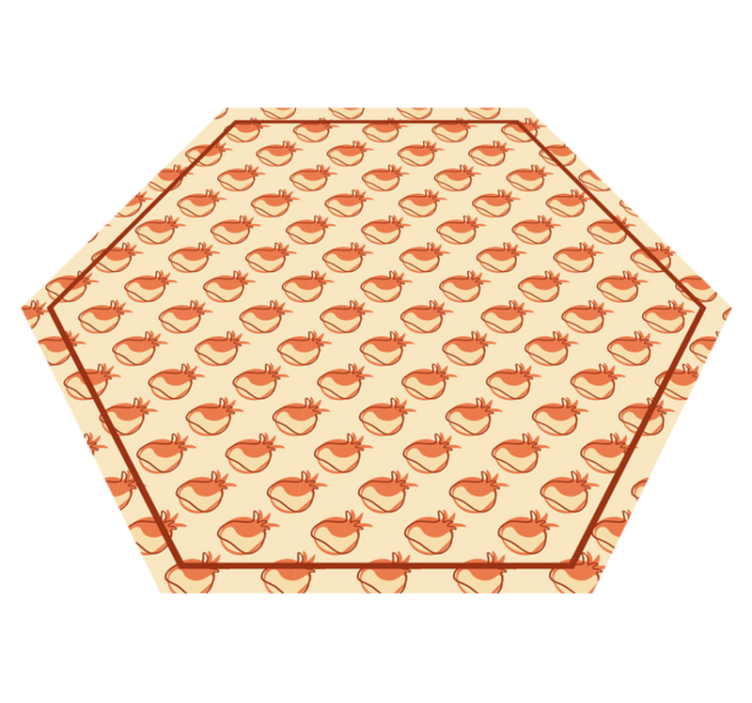 キッチン マット ビニール 魅力的な鳥の模様 - TENSTICKERS