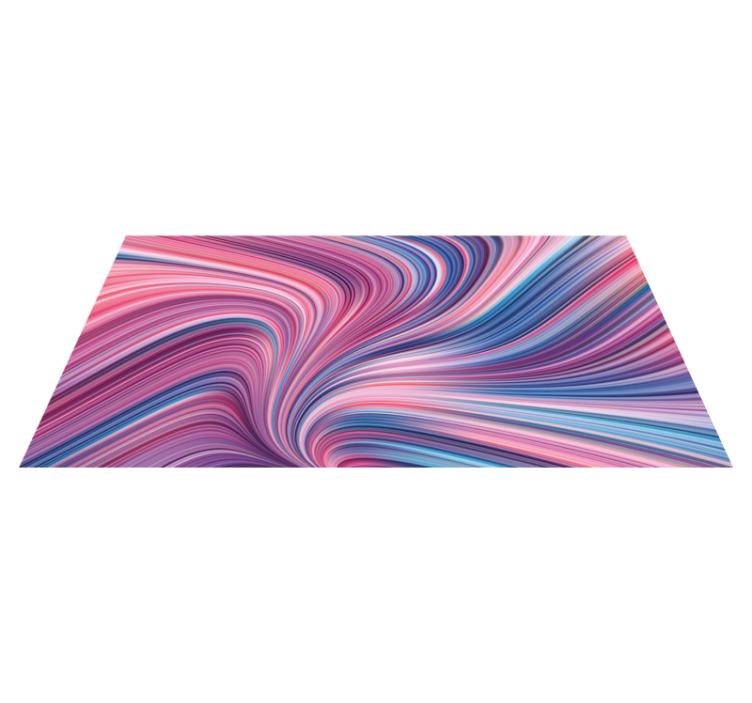 その他のテクスチャーの壁画ねじれた色合いの流れ - TENSTICKERS