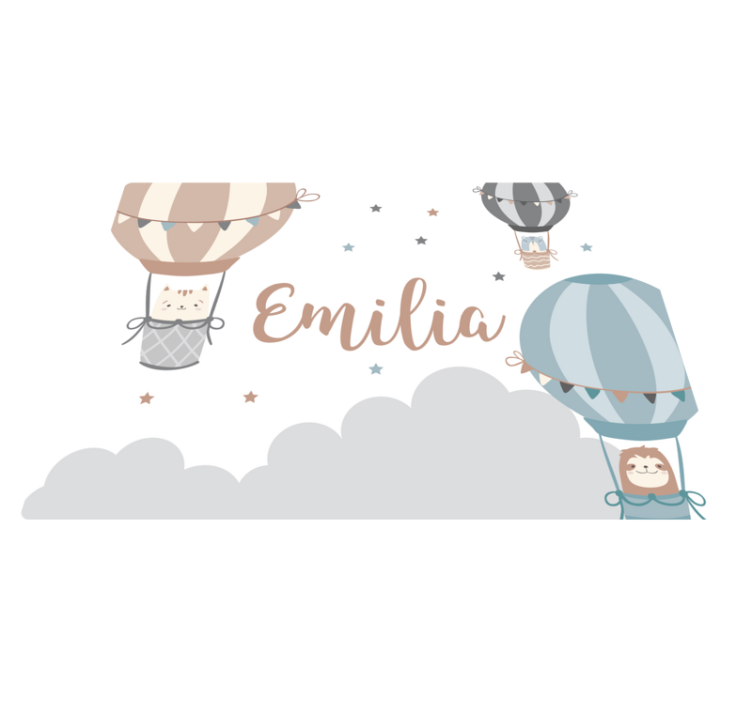 名前 ビニールマット 空中バルーン - TENSTICKERS