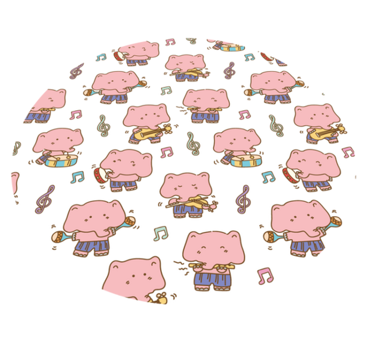 動物 ビニールマット ミュージカルエレファントファン - TENSTICKERS