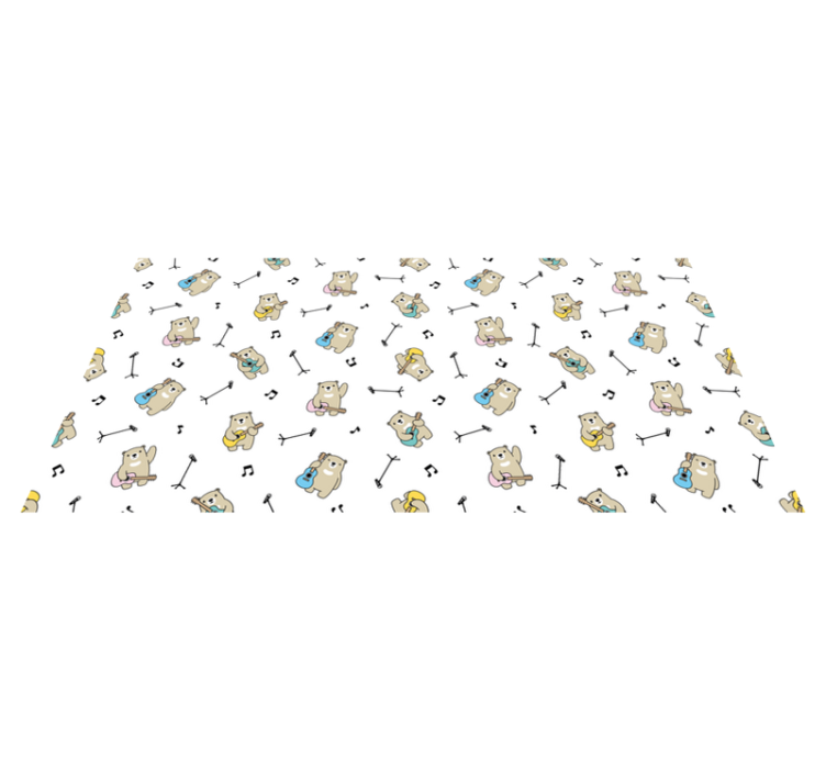 保育園 ビニールマット ミュージカルベアーズのテーマ - TENSTICKERS