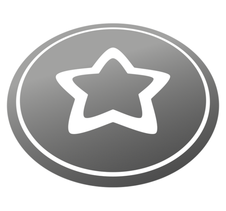 出演者 ビニールマット スタイリッシュグレーモチーフ - TENSTICKERS