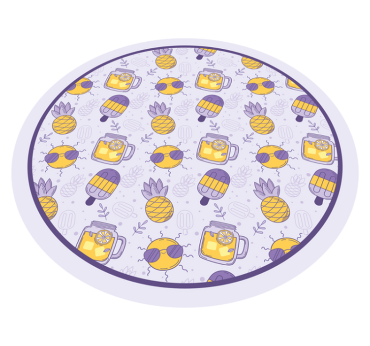 壁画 モアチルドレン トロピカルサマーファン - TENSTICKERS