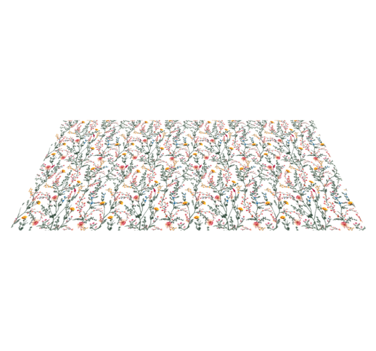 花と植物の壁画植物の楽園 - TENSTICKERS