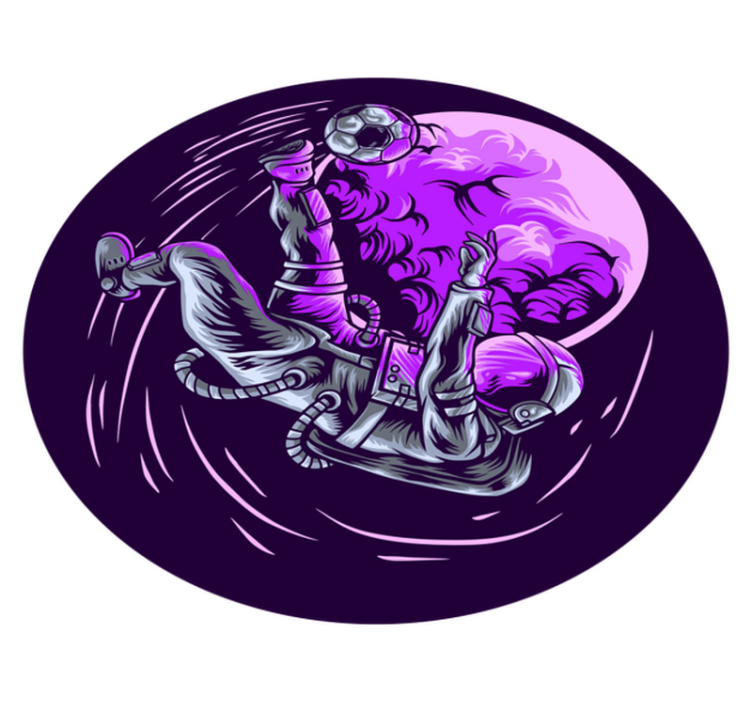 出演者 ビニールマット 宇宙飛行士の浮遊 - TENSTICKERS