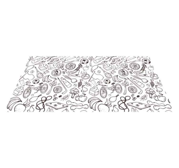 壁画 モアチルドレン アクティブライフスタイルアイコン - TENSTICKERS