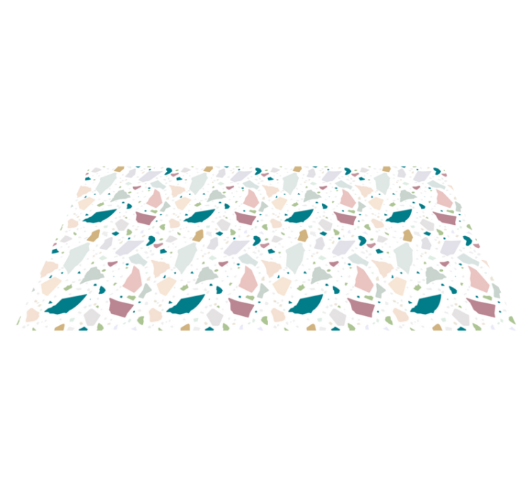 幾何学的なビニールマット概念的な図形 - TENSTICKERS