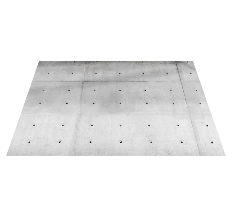 石の効果 ビニールマット コンクリートグレーの質感 - TENSTICKERS