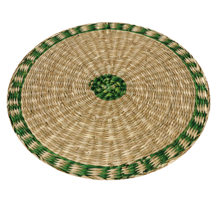 その他のテクスチャーの壁画 織り込まれたラウンドテクスチャー - TENSTICKERS