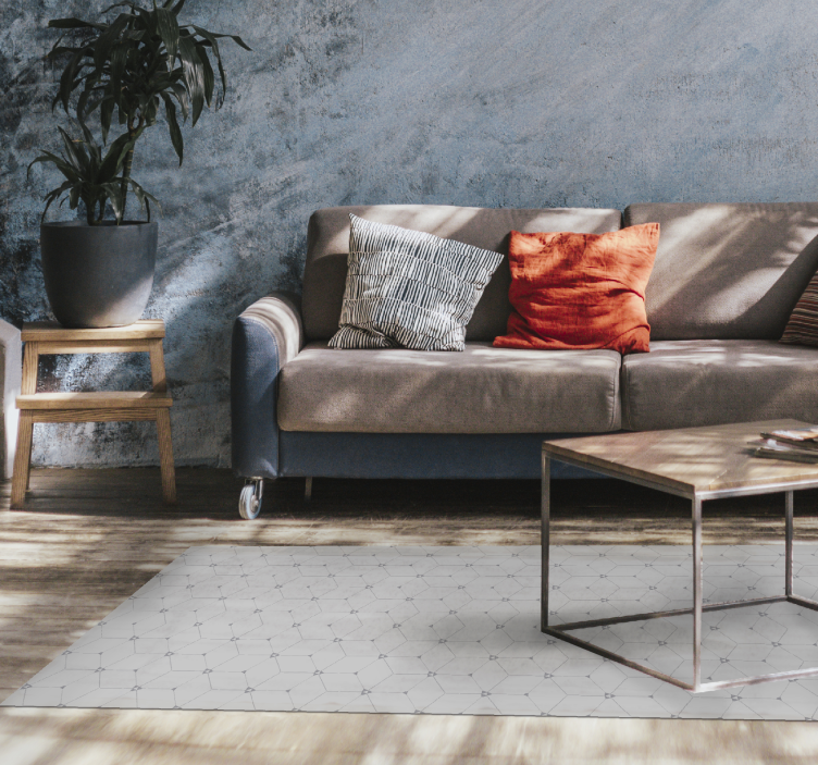 3dキュービックモダンビニールラグ - TENSTICKERS