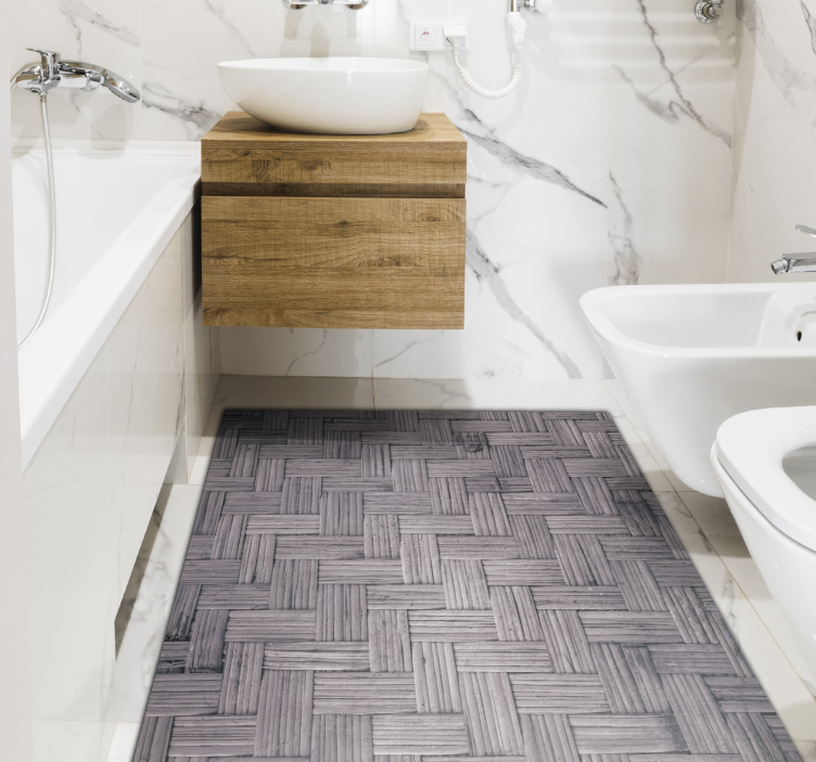 テクスチャー ビニールマット 織り目加工のディテール - TENSTICKERS