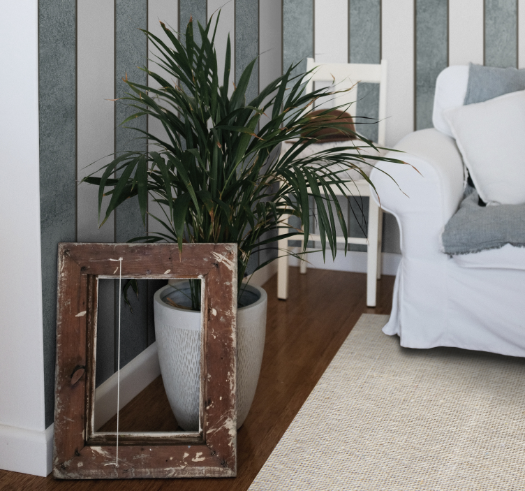 木効果 ビニールマット ベージュの天然繊維 - TENSTICKERS