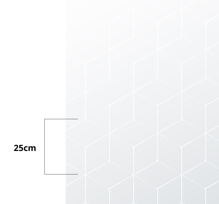 ビニール タイル カーペット 幾何学模様の表面 - TENSTICKERS