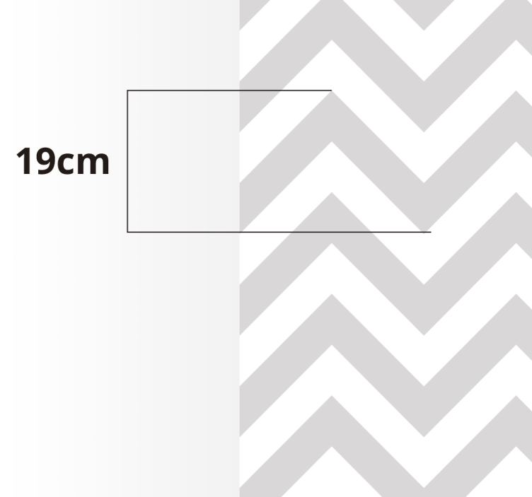 ベージュストライプミニマルビニールラグ - TENSTICKERS