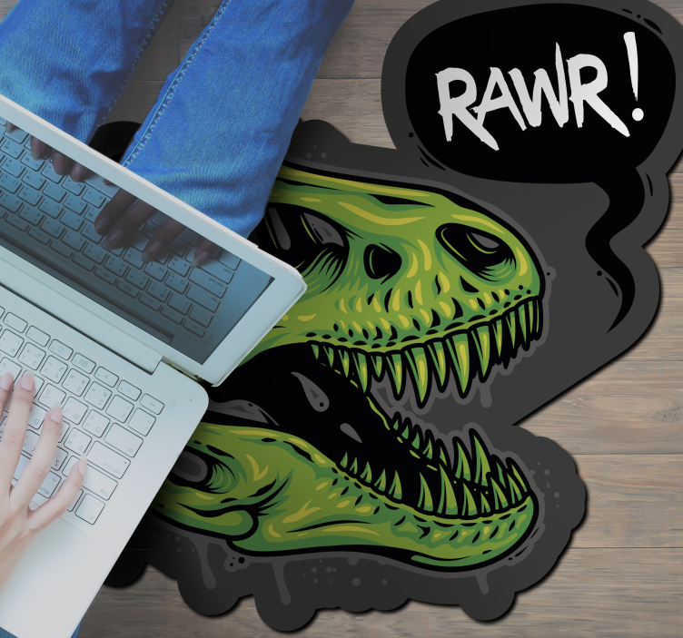 動物 ビニールマット 恐竜のグラフィック - TENSTICKERS