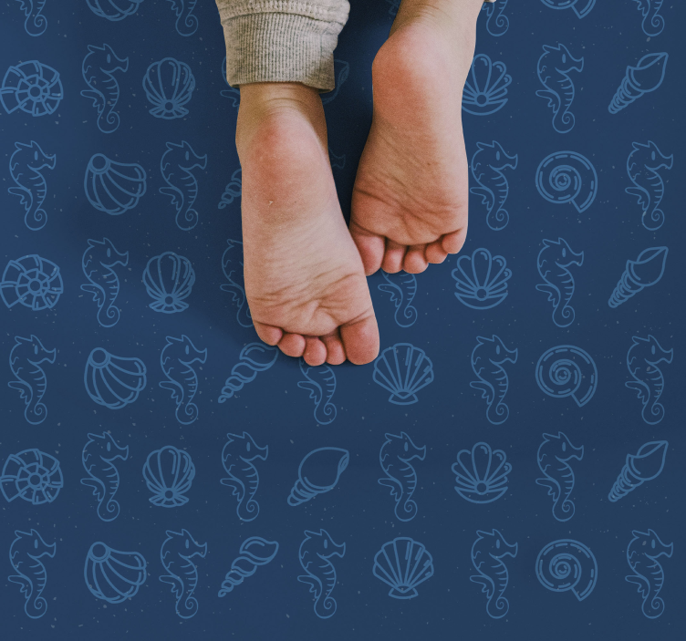 動物 ビニールマット 海洋モチーフのイラスト - TENSTICKERS