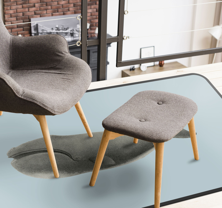 動物 ビニールマット クジラのシルエットデザイン - TENSTICKERS