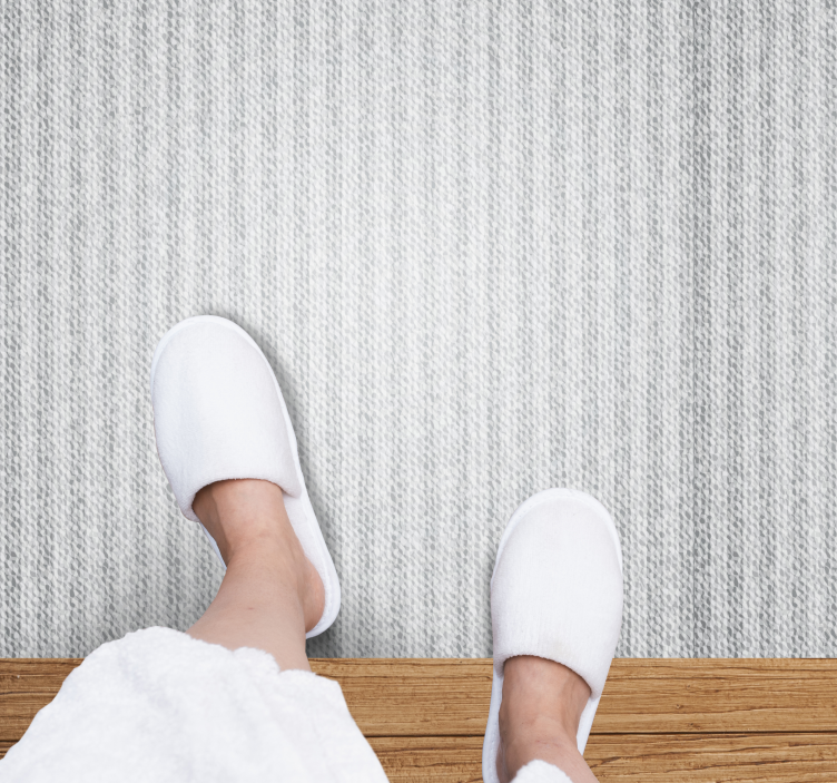 バスルームに1枚ビニールカーペット微細なテクスチャー表面 - TENSTICKERS