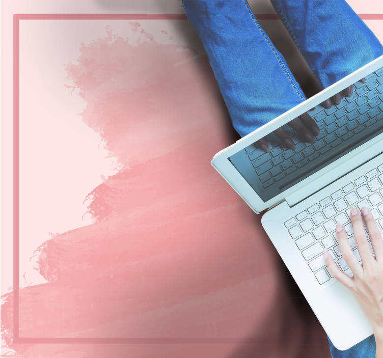 寝室 ビニールマット ソフトピンクシェード - TENSTICKERS