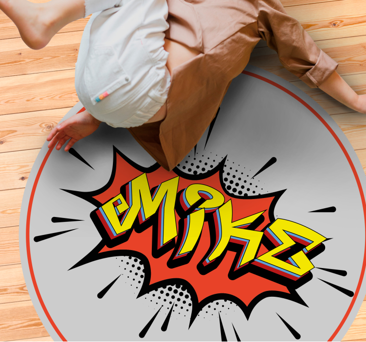 名前 ビニールマット 爆発的な魅力 - TENSTICKERS