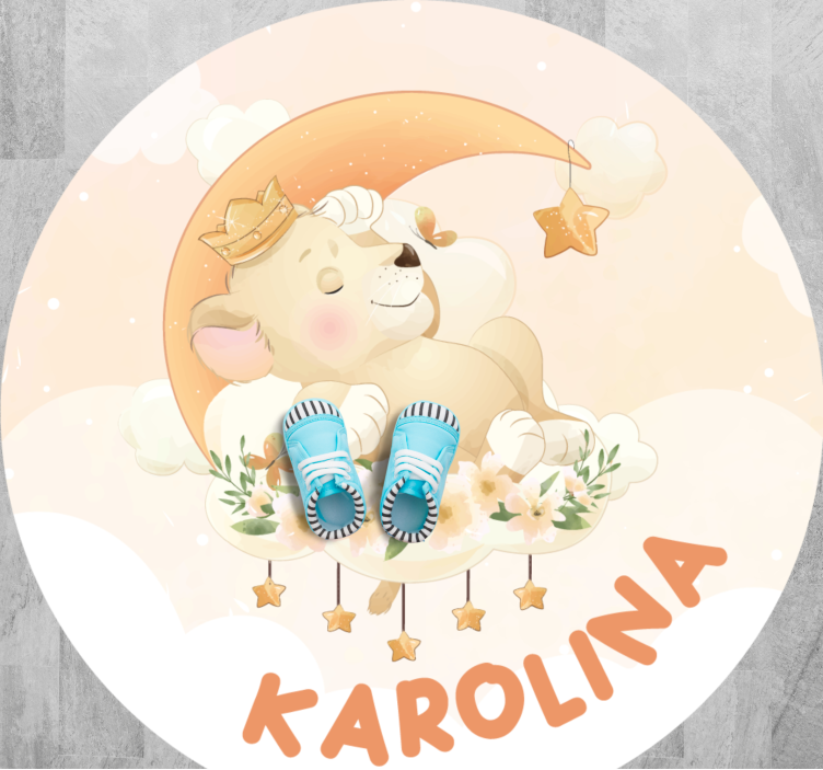 スヤスヤライオン ビニールマット - TENSTICKERS