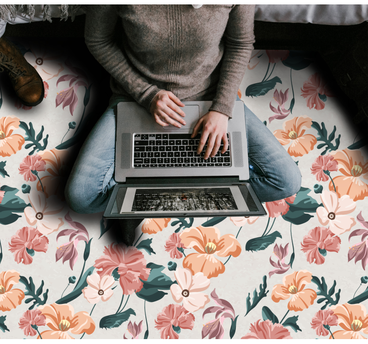 花と植物の壁画植物の喜び - TENSTICKERS