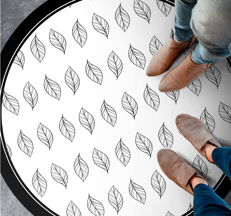 花と植物の壁画 植物学のアウトライン - TENSTICKERS