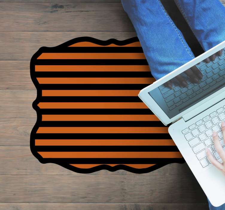 ハロウイン壁画 ハロウィンストライプ - TENSTICKERS