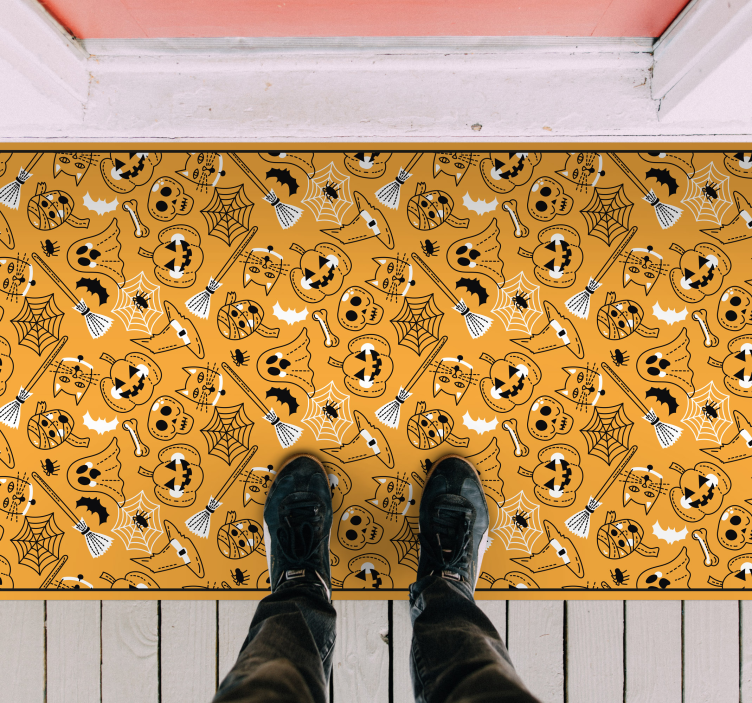 ハロウイン壁画 不気味なハロウィーン - TENSTICKERS