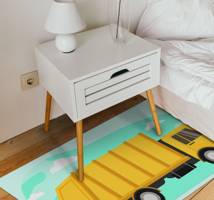 壁画 モアチルドレン 漫画のダンプトラック - TENSTICKERS