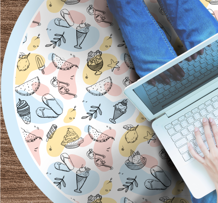 壁画 モアチルドレン 楽しいお菓子コレクション - TENSTICKERS