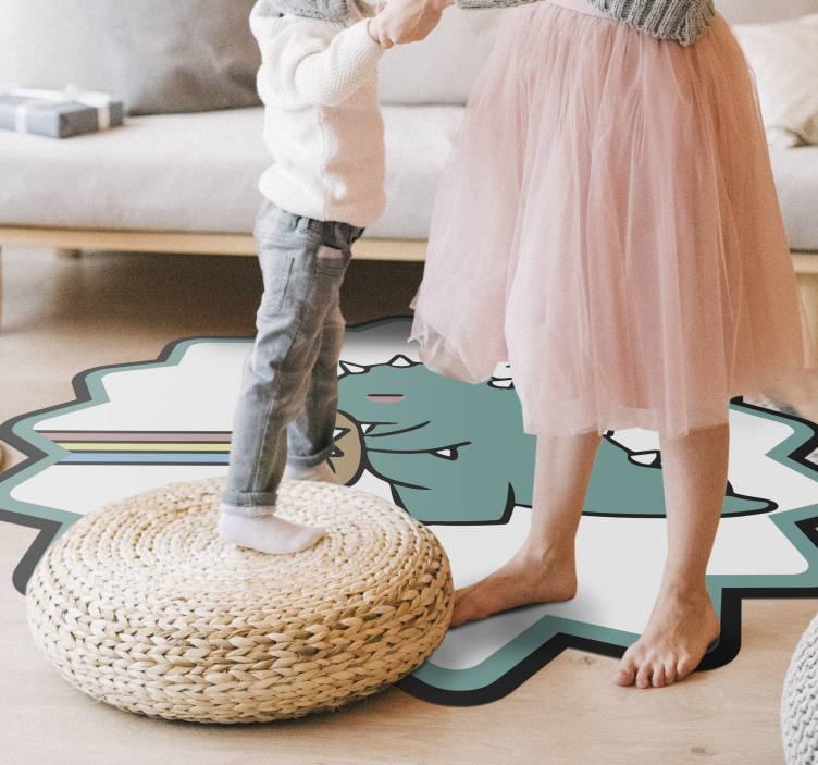 壁画 モアチルドレン 恐竜の虹の息 - TENSTICKERS