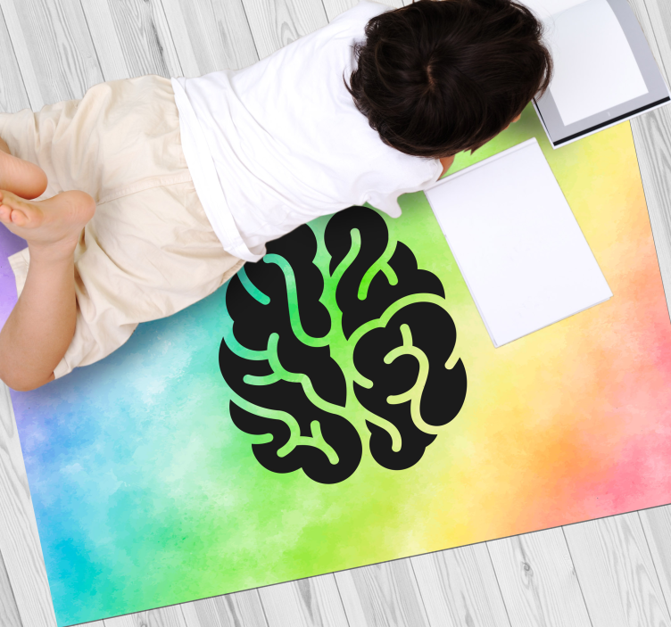 壁画 モアチルドレン 教育の虹 - TENSTICKERS