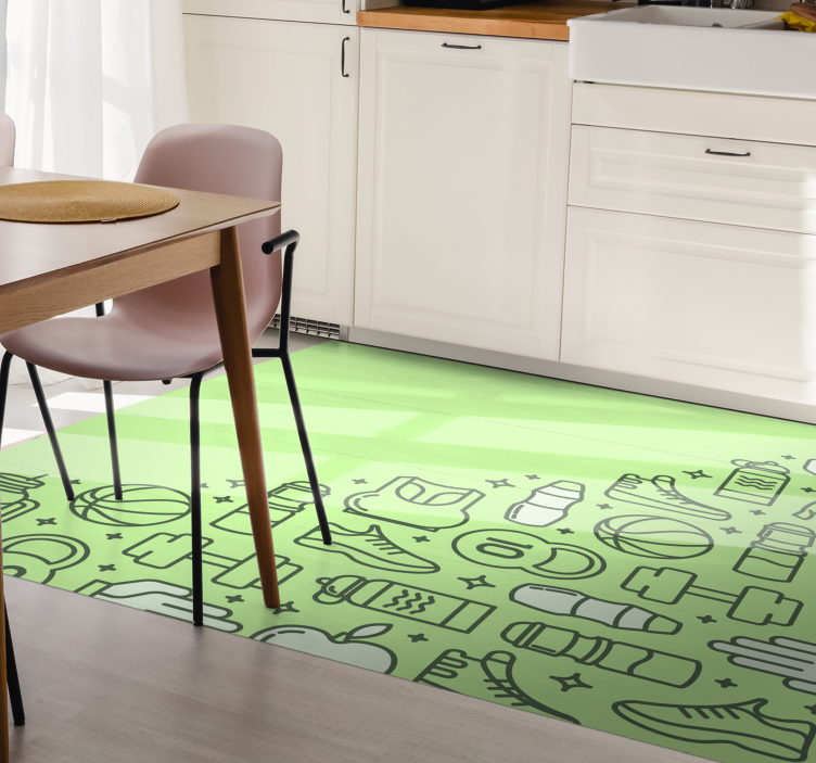 壁画 モアチルドレン フィットネス用具 - TENSTICKERS