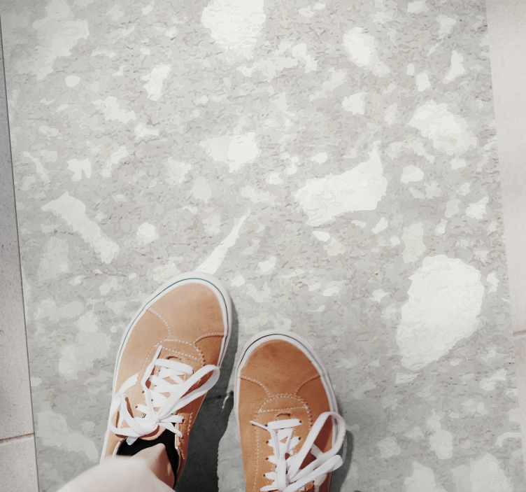 大理石ビニールラグ洗練された外観 - TENSTICKERS