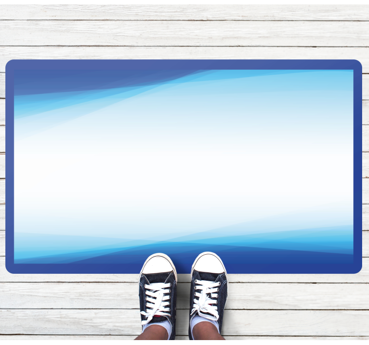 ミニマリスト ビニールマット クールグラデーションブレンド - TENSTICKERS