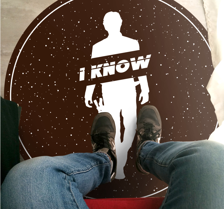 ミニマリスト ビニールマット ミニマリストシルエットステートメント - TENSTICKERS