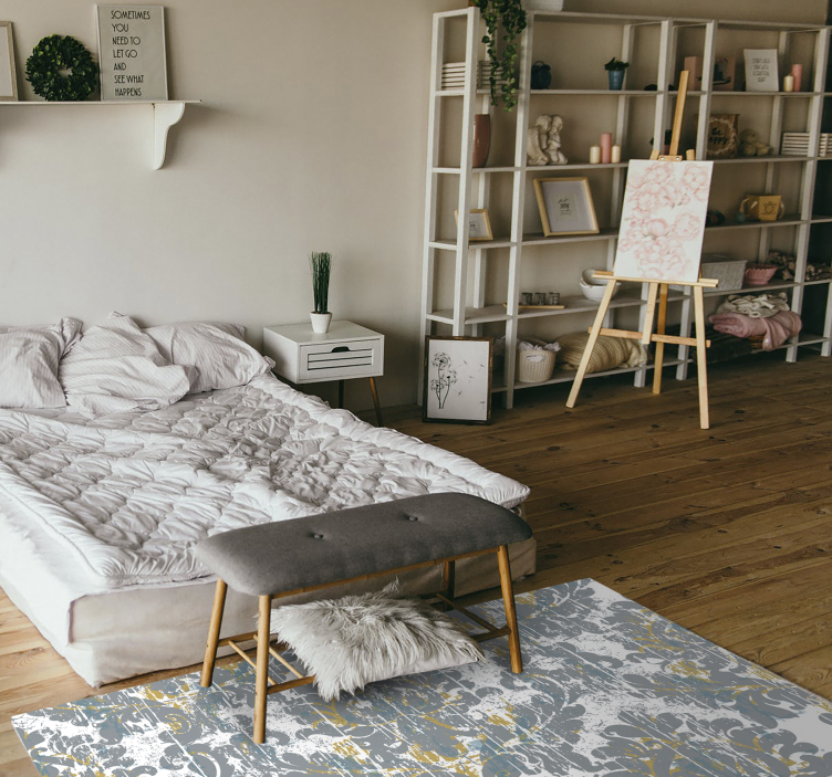 モザイク ビニールマット 抽象的なモザイク構成 - TENSTICKERS