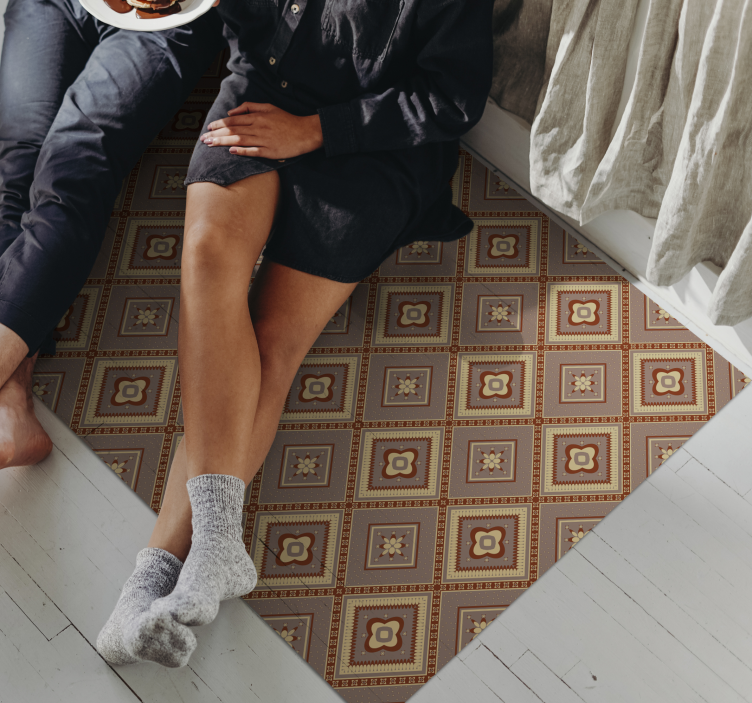 モザイク ビニールマット装飾タイルアレンジメント - TENSTICKERS