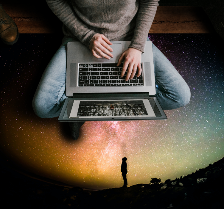 フォトミュラルネイチャー天体の風景 - TENSTICKERS