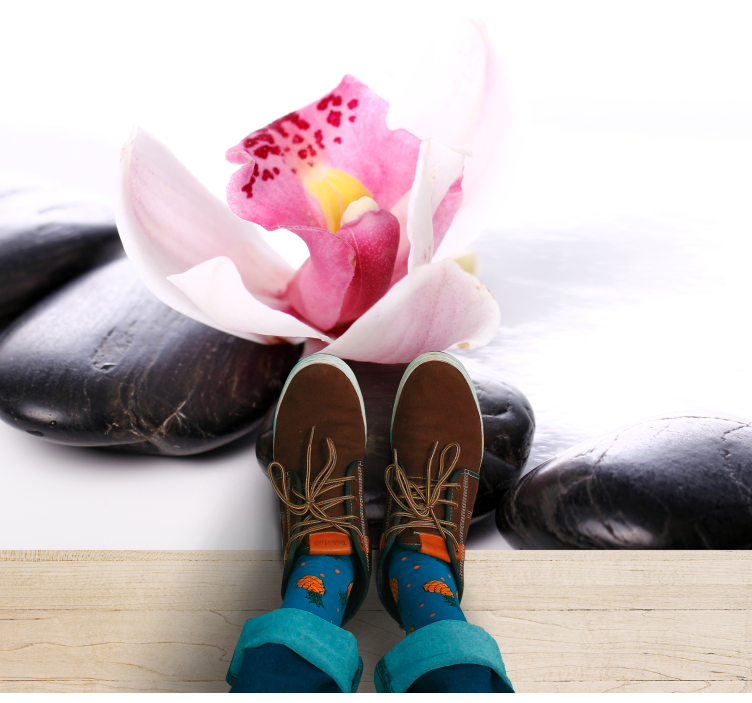 フォトミュラルネイチャー優雅な花々の静けさ - TENSTICKERS