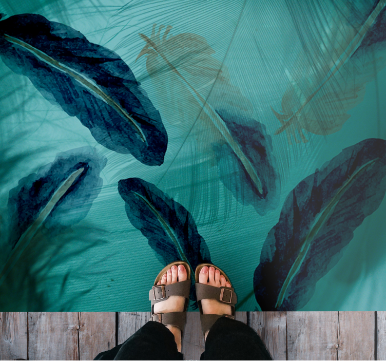 フォトミュラルネイチャー緑豊かなトロピカルオアシス - TENSTICKERS